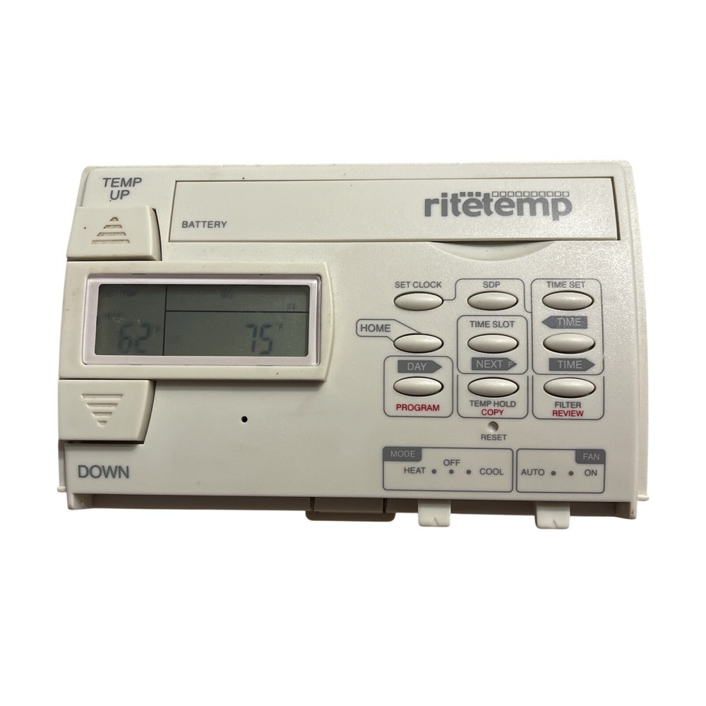 RiteTemp Programmable Thermostat 8022c TESTED WORKS